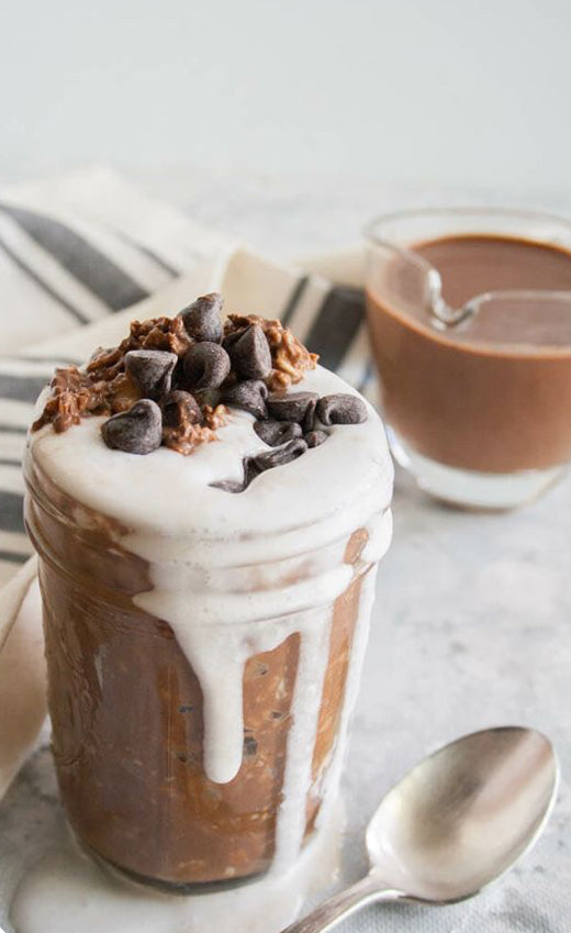 Hot Chocolate Overnight Oats