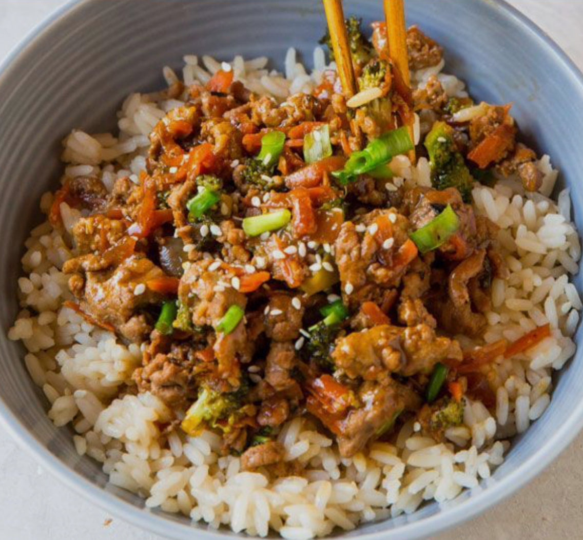 Teriyaki Turkey Bowl