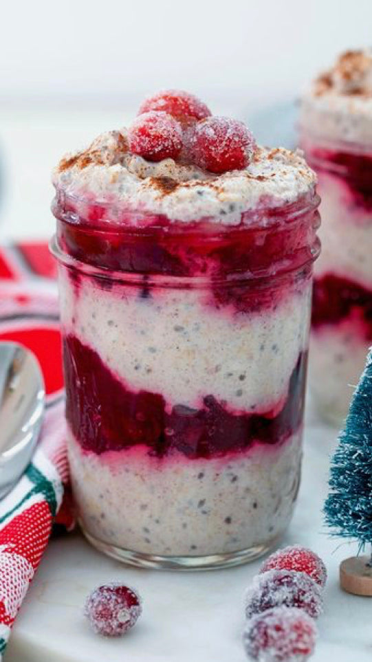 Cranberry Overnight Oats