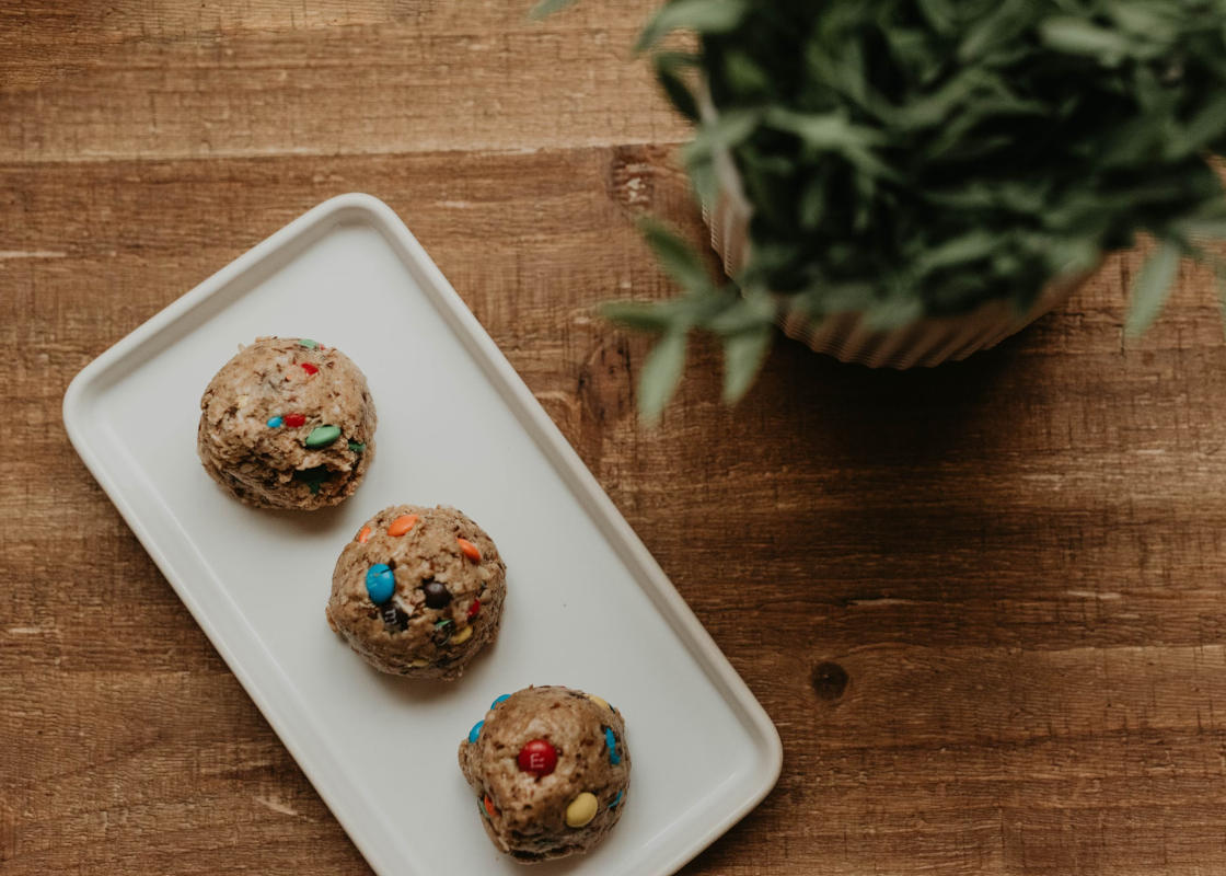 Monster Cookie Protein Bites