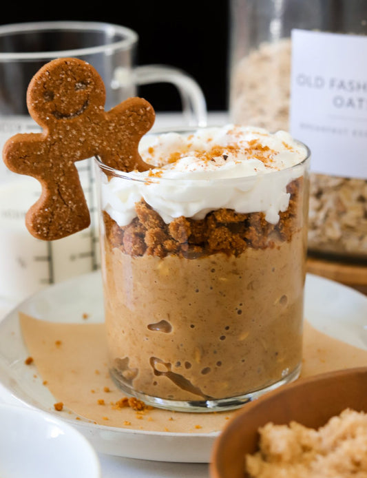 Gingerbread Overnight Oats