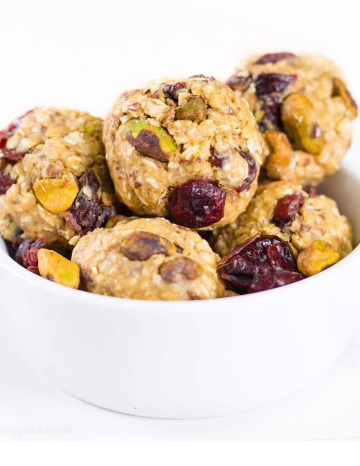 Cranberry Pistachio Bites