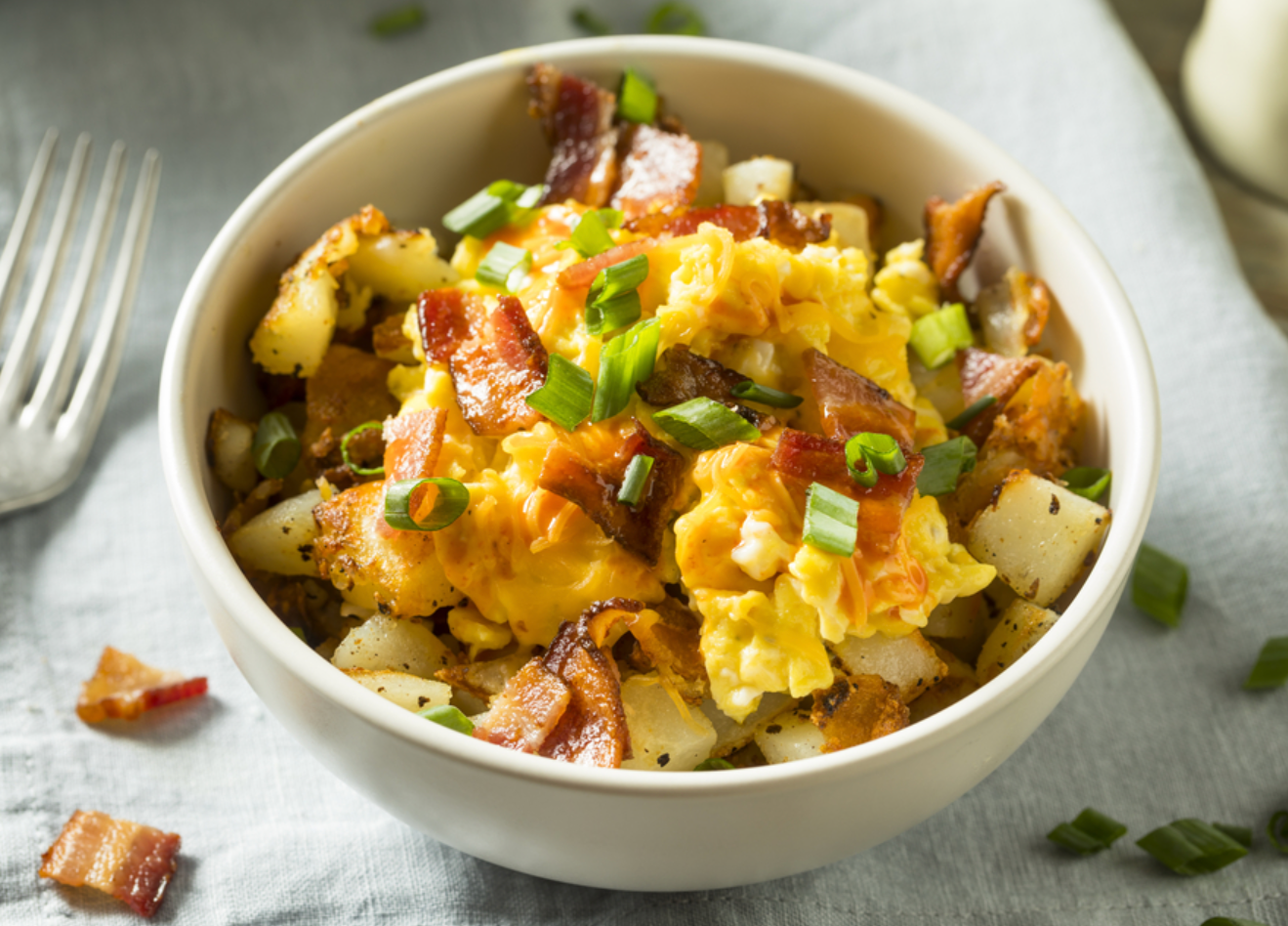 Bacon Breakfast Scramble
