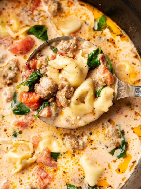 Creamy Tortellini Soup