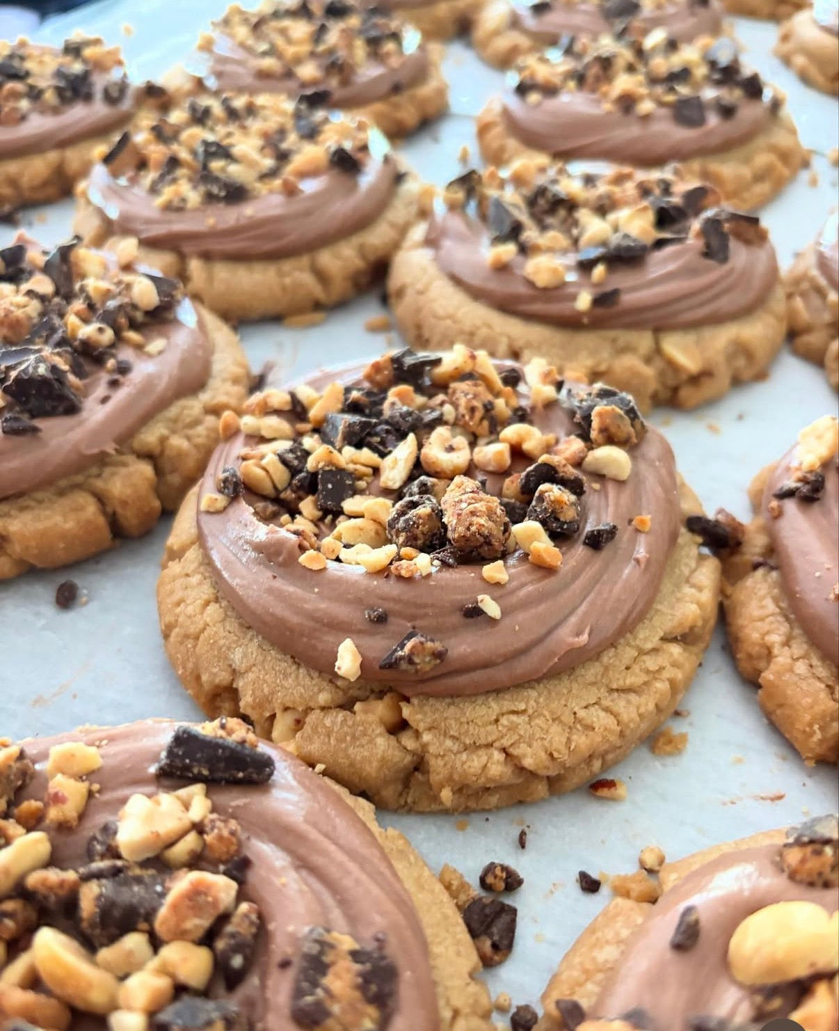"Chocolate Salted PB Cup" by Amber Marie's Cookies