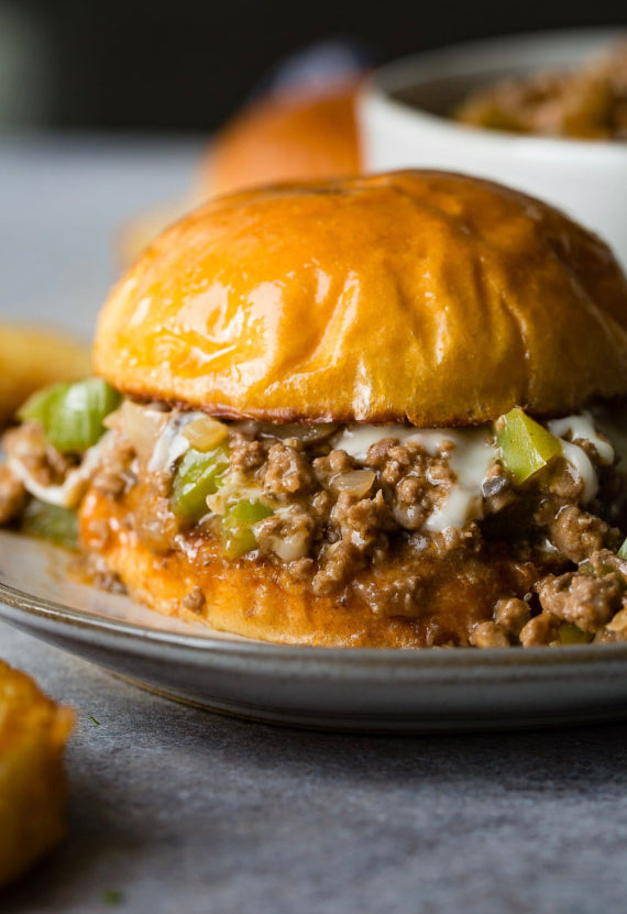 Philly Cheesesteak Sloppy Joe