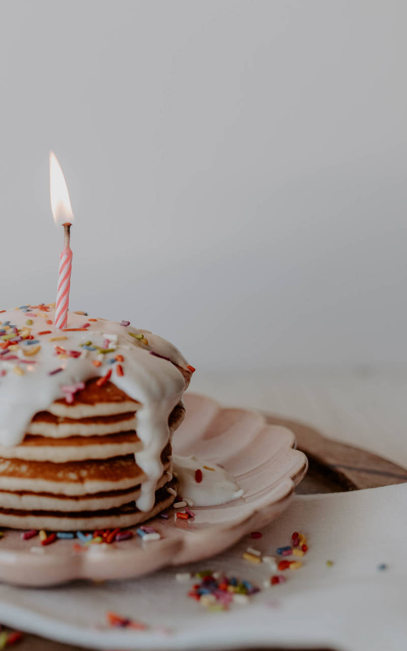 Birthday Protein Pancakes