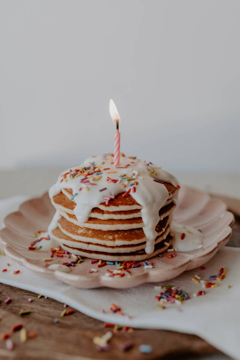 Birthday Protein Pancakes