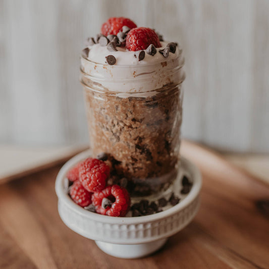 Chocolate Raspberry Overnight Oats