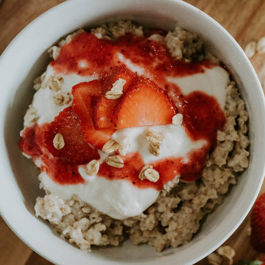 Strawberry Overnight Oats